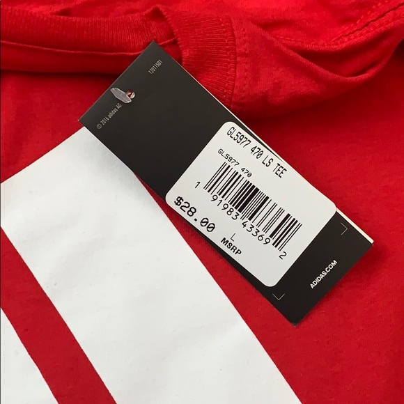 ADIDAS 2/Set Bundle Men’s Tee SHIRTs - Size L - Picture 9 of 9